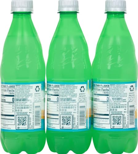 Fresca 16.9 oz 12 Pack Grapefruit Citrus Sparkling Soda Water | Bottles | fl |