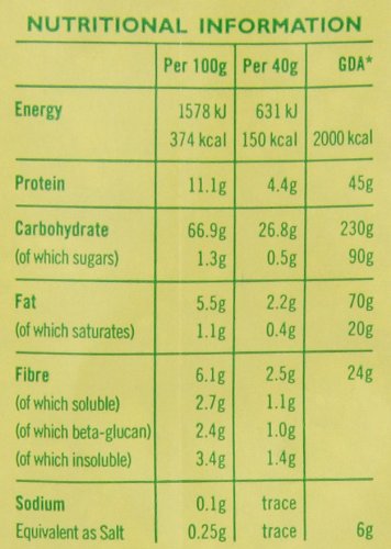 17.5-Ounce (Pack 6) FLAHAVAN'S Irish Porridge Oats, Bags