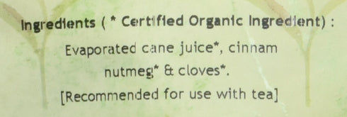 Davidson's Organics Spicy Chai Sugar, Bulk 16-Ounce Bag