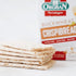 Orgran Pack 6 Gluten Free Toasted Buckwheat Crispibread | Organic Buckwheat Crispbread Vegan friendly made with purity