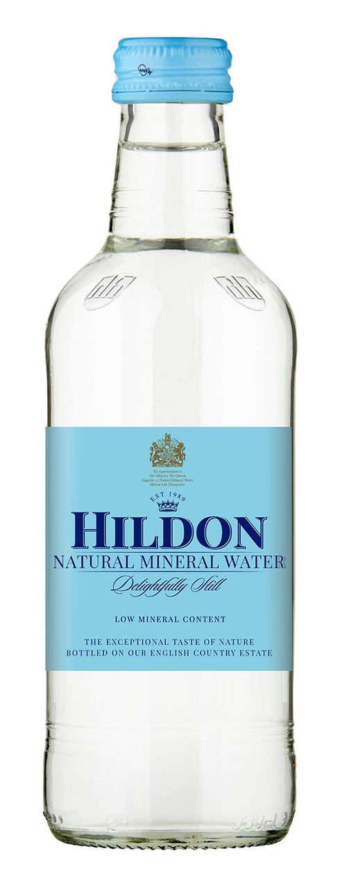 Hildon - Delightfully Still (Non-Sparkling) Natural Mineral Water, 11.2 fl oz (6 Glass