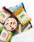 2.82 (Pack 6) Jayone Crunchy Rice Snack, Honey Cinnamon, Ounce