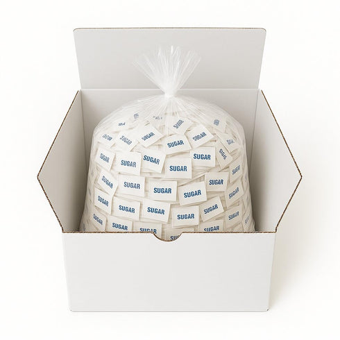 Generic Bulk Pack of 1000 Premium Cane Sugar Packets