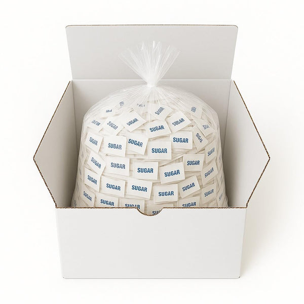 Generic Bulk Pack of 1000 Premium Cane Sugar Packets
