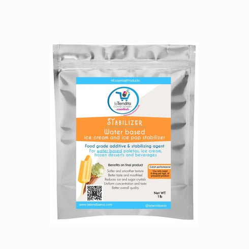 Water based ice cream and ice pop stabilizer LA TIENDITA ESSENTIALS (1