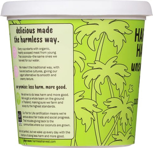 Harmless 24oz Harvest Dairy-Free Yogurt - Plain
