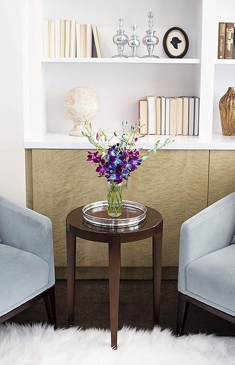 5 5 KaBloom - Blue and Purple Orchid without vase - Fresh Flowers for Birthday, Valentine's & Mother's Day