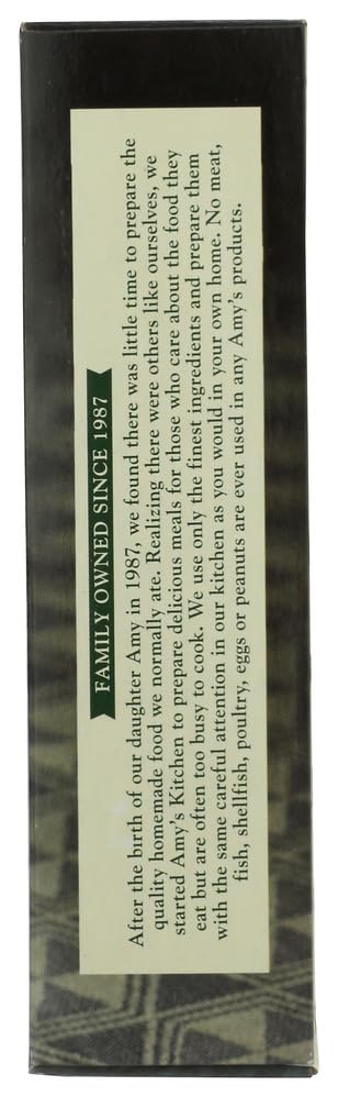 9 Amy's, Bowl Penne Mushrooms & Spinach, Ounce