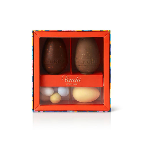 8.3oz Venchi Spring Collection Easter Selection - Milk & Dark Chocolate Eggs