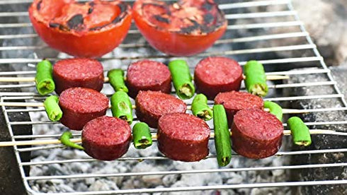 IKBAL 1 LB Halal Zabiha Beef Sausage, (Kayseri Kasap Sucuk)