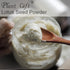 Plant Gift 100% 100G/3.25oz Pure Lotus Seed Powder Lotus Seed Flour, for Drinks, Adds Flavor and Taste Non-GMO Powder