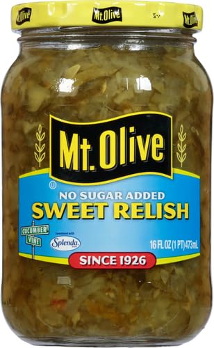 16 oz Mt. Olive No Added Sugar Sweet Relish