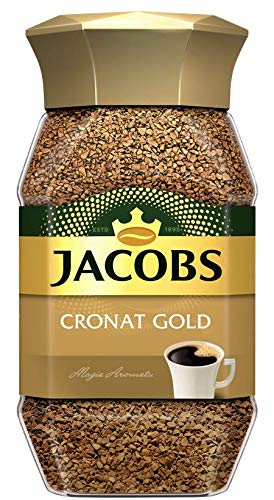 200 7.05 (Pack 2) Jacobs Cronat Gold Instant Coffee Gram / Ounce
