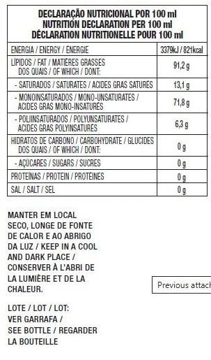 FUNDAO EUGNIO DE ALMEIDA 500ml, EA - Cartuxa Extra Virgin Olive Oil, Portuguese Premium, Multi-Varietal Blend