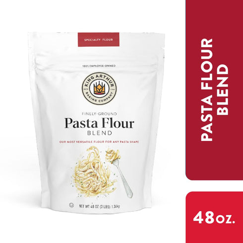 3 lb,White King Arthur Pasta Flour Blend, Finely Ground