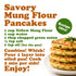 1.5 Food to Live Organic Yellow Mung Flour, Pounds Ground Moong Dal Powder from Indian Lentil. Plant Based Protein.
