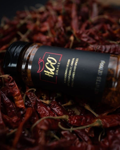 HCO Shake by Hot Crispy Oil | Say Good-Bye to Boring Red Pepper Flakes! An All-Purpose Seasoning Blend of Crisp Garlic