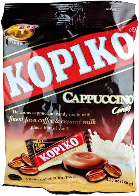 2 Packs of Kopiko Cappuccino Candy, 4.23 Oz