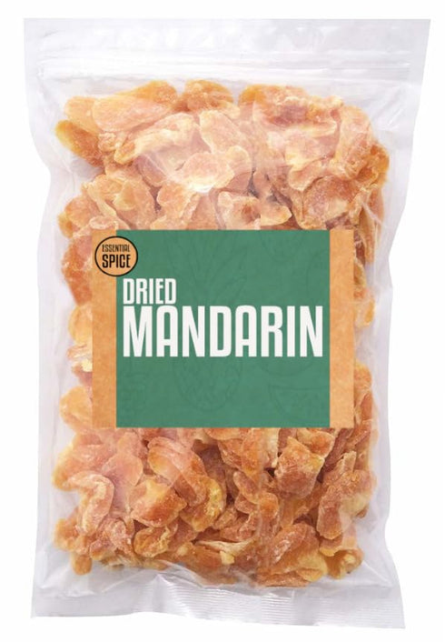 4 Oz Essential Spice Dried Mandarin Orange Slice, Soft & Chewy, Sweet & Tangy, Perfect for Snacking, Baking
