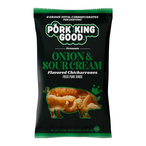 10 Pack Pork King Good Pork Rinds Variety (Chicharrones) Keto Snacks