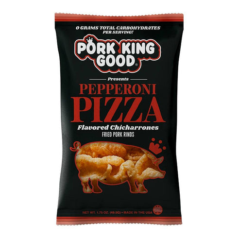 10 Pack Pork King Good Pork Rinds Variety (Chicharrones) Keto Snacks