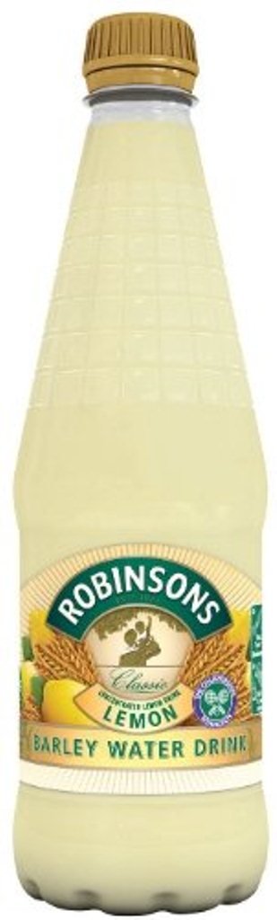 Robinsons Robinson's Barley Water, Lemon, 33.8 Ounce Bottles