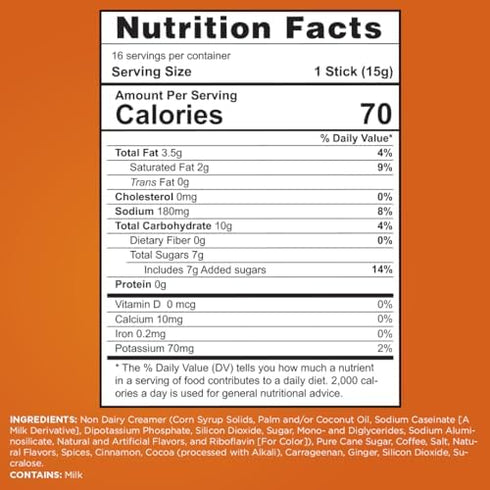 Maud's Pumpkin Spice Latte Instant Coffee Sticks, 16ct