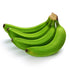 Generic Cooking Bananas, Hard Green, Guineo, Not For Ripening 4 pound Box