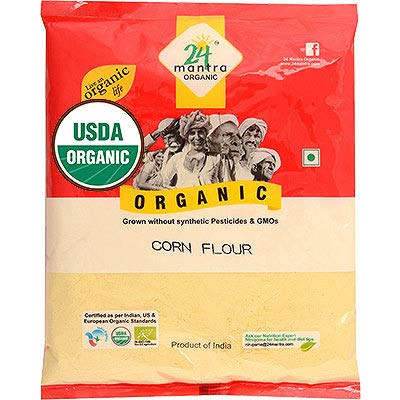 24 Mantara Organic Flour, Corn, 4 Pound