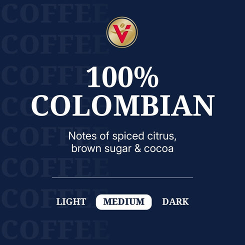 100% 80 Count, Victor Allen's Coffee Colombian, Medium Roast, Single Serve Coffee Pods for Keurig K-Cup Brewers