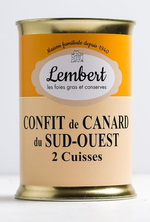 Foie gras Maison Lembert SARL | Les artisans conserviers, Beynac-et-Cazenac, Prigord, FRANCE Maison Lembert, Les artisans conserviers - DUCK CONFIT 2 LEGS - 26.5