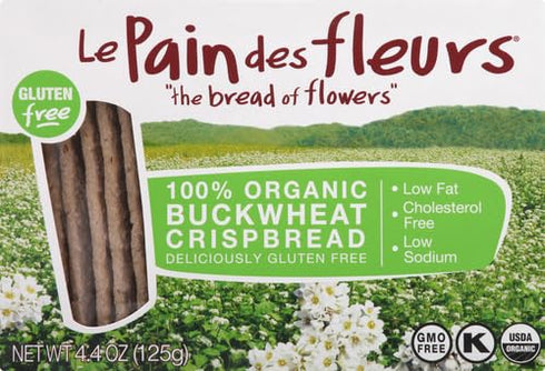 Le Pain des Fleurs Buckwheat Crispbread, 5.3 Ounce
