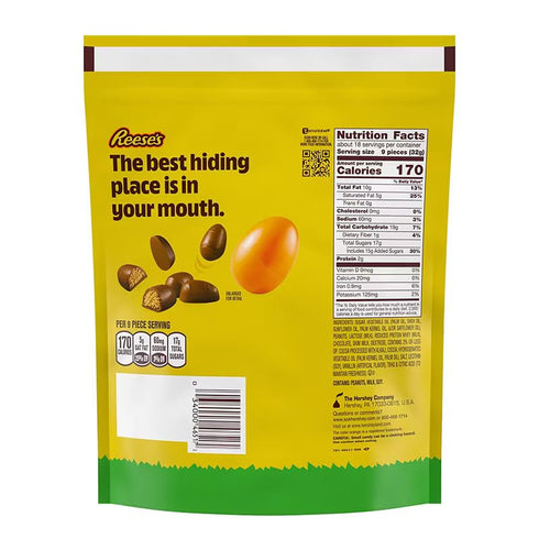 Reese's 20 oz. Unwrapped Chocolate Peanut Butter Creme Mini Eggs, Easter Candy Bag