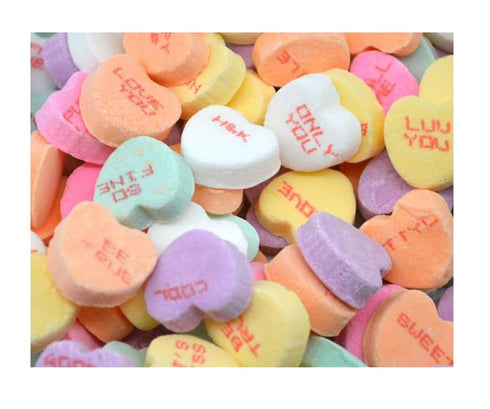 5 oz Pack 2 Brach's Large Conversation Hearts - Bags - of - Classic Valentine's Day Candy That Generations Have Loved