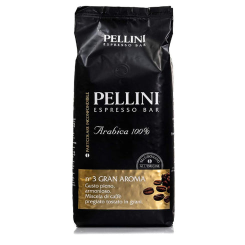 Pellini Caff in grani Espresso Gusto Bar N. 3 gran Aroma, 1