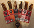 Pack 12 Bacon On The Go by Riffs Smokehouse - SWEET & SPICY - of Individually Sealed Strips of Bacon