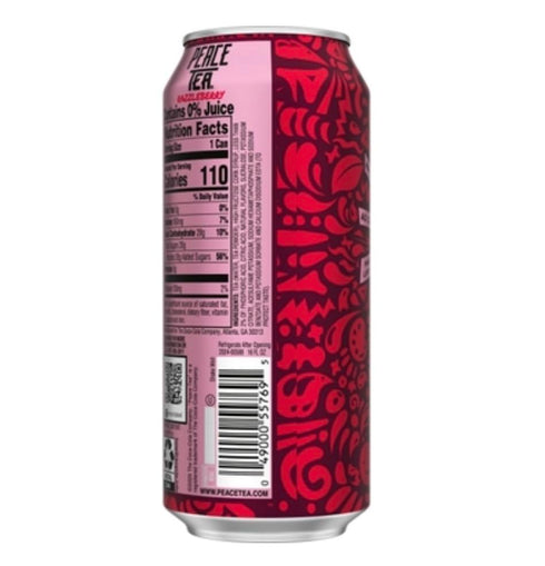 Peace Tea 16 24 Count , Fluid Ounces, (Razzleberry)