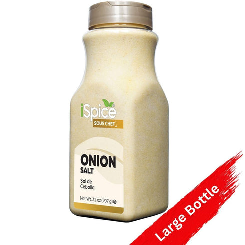 32 oz iSpice Blend | Onion Salt | | Bulk Size | Rich Aroma | Kosher (Onion Salt)
