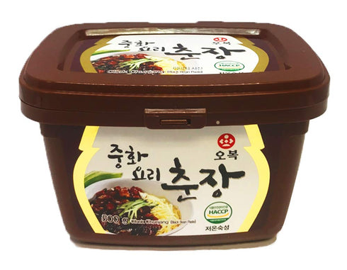 OBOK 500g Chunjang, Black Bean Paste Essential for Jjajang Sauce