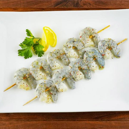 Generic Frozen Raw Shrimp , Peeled & Deveined, Tail-Off, Shrimp, Premium Quality Seafood for Cooking, Grilling