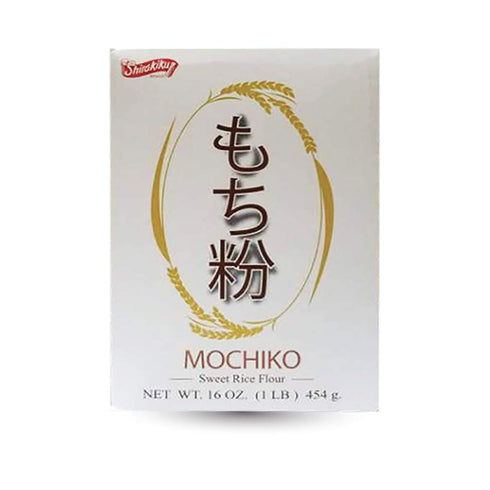 16oz(1lb) Pack 1. Shirakiku Mochiko-Sweet Rice Flour.