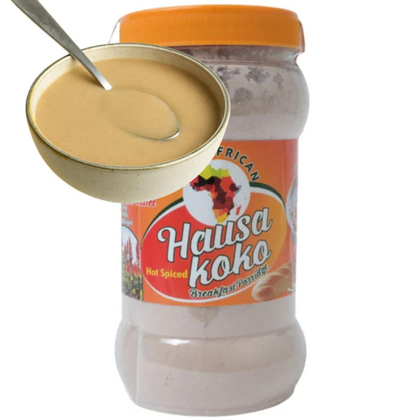 African Delights Best African Hausa Koko, Millet Flour and Corn Flour, Traditional
