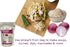 14 oz Organic Onion Granules, Bulk Bag, Granulated Red Onions Scallion Rich Flavor Aroma and Fresh Taste Granulated