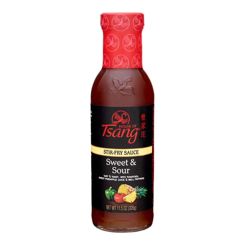 House of Tsang Sweet & Sour Stir Fry Sauce, 11.5-Ounce Units (Pack of 6)