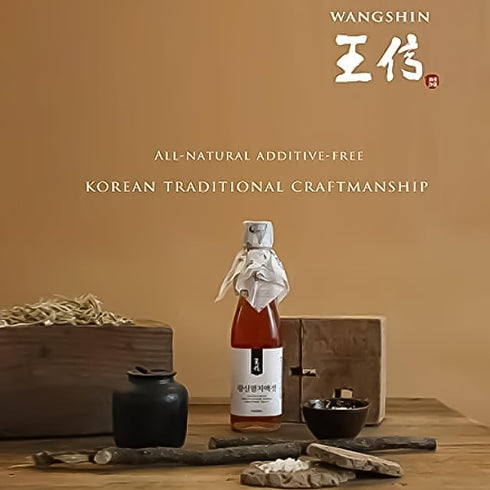 (5 oz/Aged 2 Wangshin Smoked Fish Sauce fl years) - Anchovy and Salt Fermented in a Korean Traditional Clay Pot