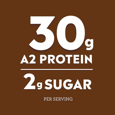 A2 A2 30g 2g 11oz, 12 Pack Pioneer Pastures - High Protein Milkshakes - Chocolate - Nutritional Milk, Protein, Sugar