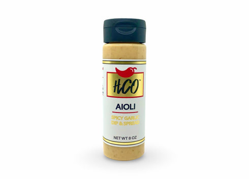 (8oz) HCO Spicy Garlic Aioli Tangy Spread & Dip from Hot Crispy Oil | Perfect for Sandwiches, Fries & More