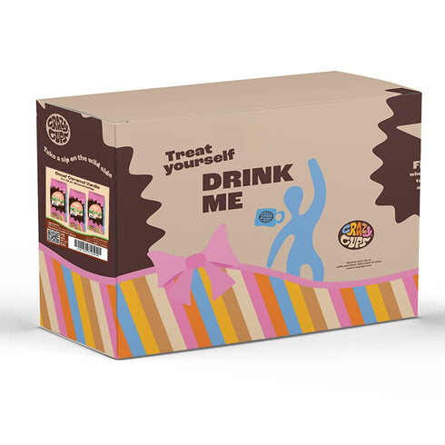 10 oz 3 Pack Crazy Cups Decaf Flavored Ground Coffee, Caramel Vanilla, in Bags, For Brewing Flavored Hot or Iced Decaf