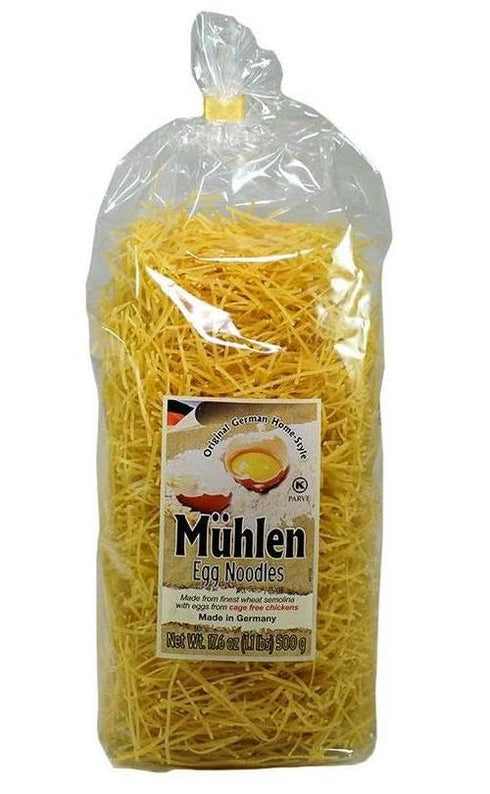 German Egg Thin Noodle Wheat Semolina VERMICELLI 1.1lb | 500g (Pack of