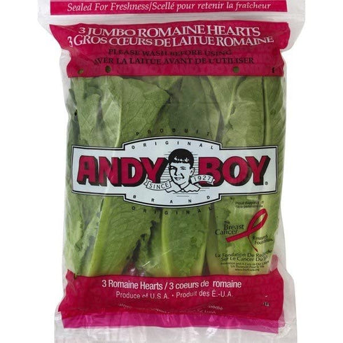 Babe Farms Andy Boy, Romaine Hearts, 20 Ounce